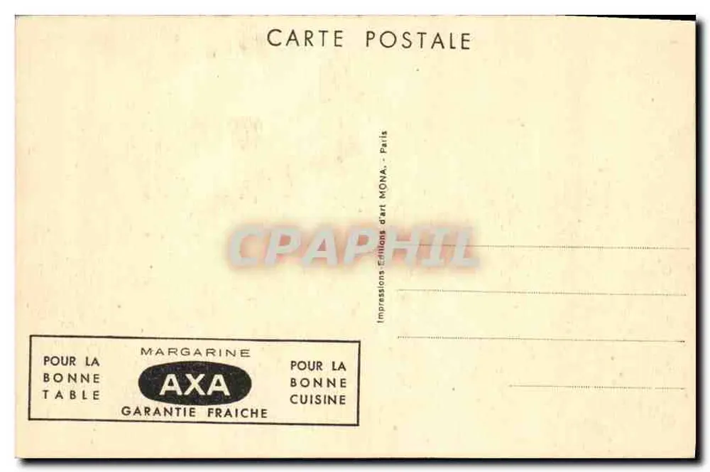 Paris — Der Arc de Triomphe du Carrousel und das Louvre — Mona - Rückseite