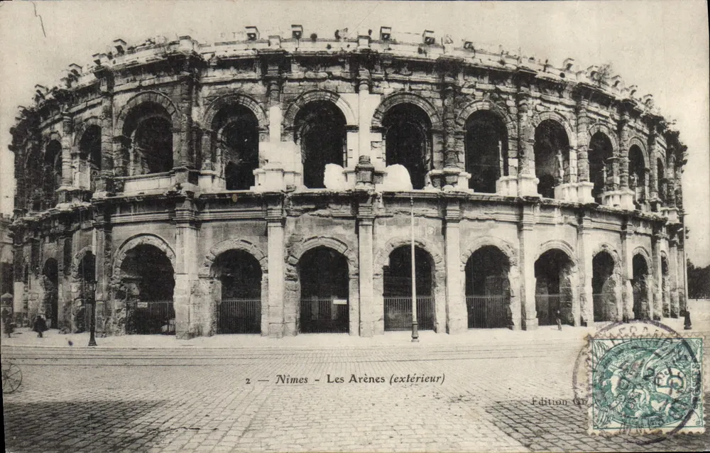 Nîmes - As Arênes (exterior) — Edição Gr - Frente