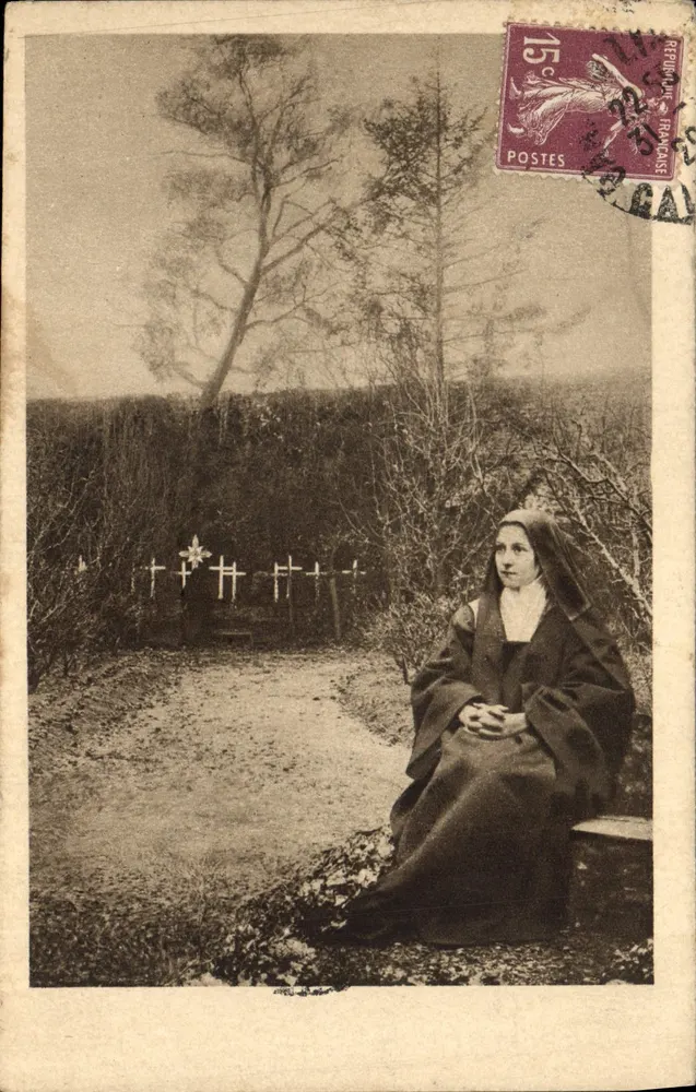 Schwester Thérèse des Kindes Jesu — Garten des Carmels — Verlag Rivet, n°24 - Vorderseite