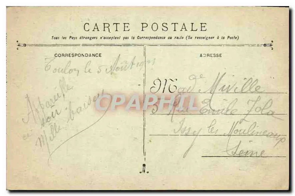 Toulon - O Gênio da Navegação — editor Toulon, n° 152 - Verso