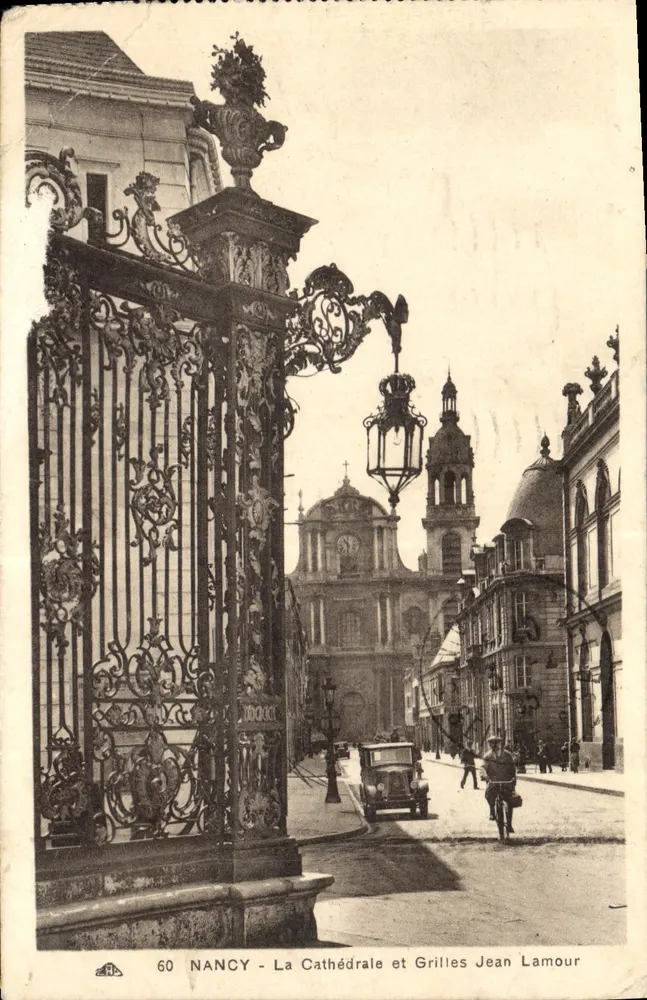 NANCY - Die Kathedrale und Tore — Jean Lamour, n°60 - Vorderseite