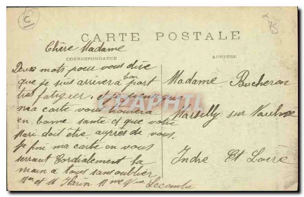 Paryż — Most Alexandre III — L. D. (DUBSNET) - Rewers