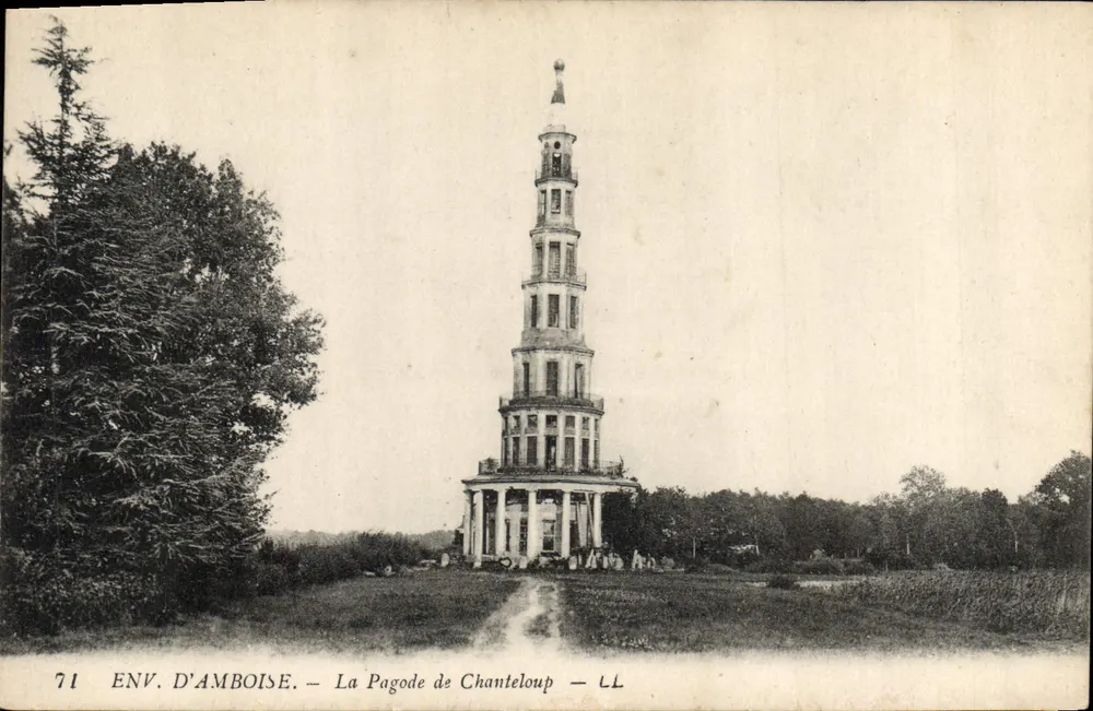 Env. de Amboise — A Pagode de Chanteloup — LL, n°71 - Frente