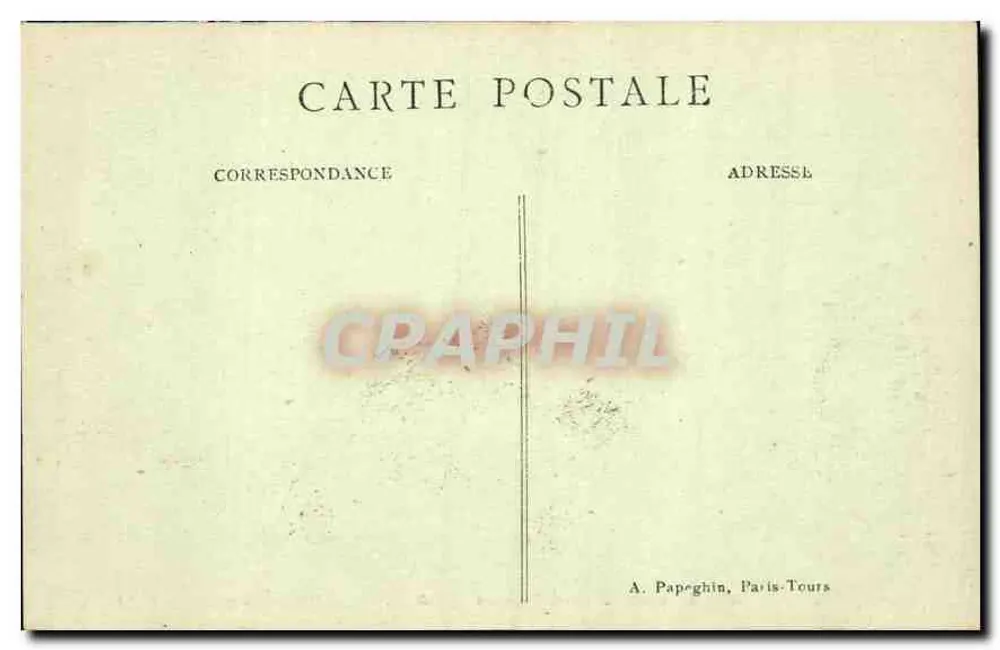 Paris – A Entrada do Parque Monceau — A.P. — n°575 - Verso