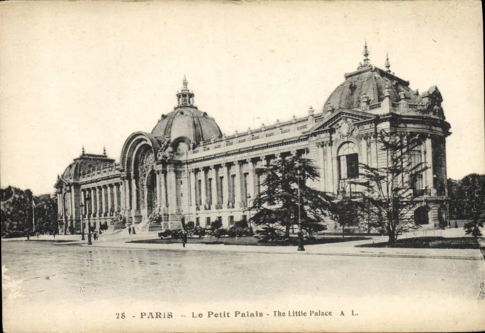 Paris - O Pequeno Palácio - A. L. - Frente