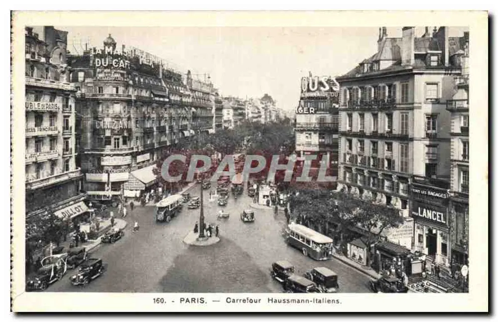 Paris — Cruzeiro Haussmann-Italiens — A. Leconte, 38, rue Ste-Croix-de-Bretonnerie, Paris - Frente