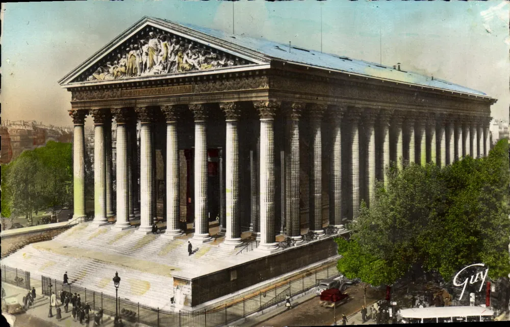 Kirche der Madeleine — Paris — Verlag Guy, Nr. 4029 - Vorderseite