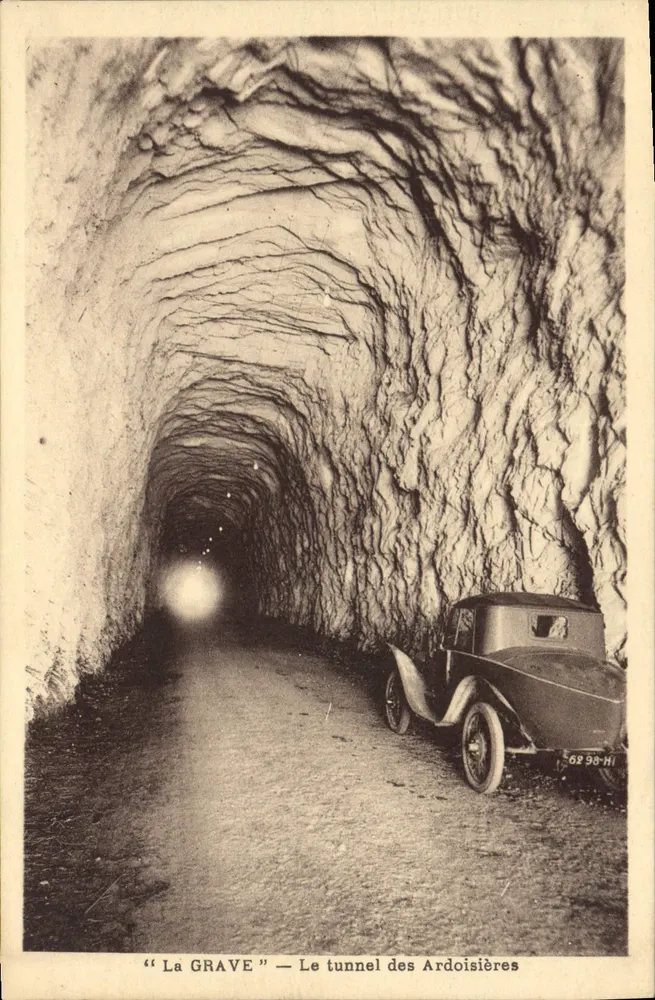 La GRAVE — Der Tunnel der Ardoisières — Mollaret - Vorderseite