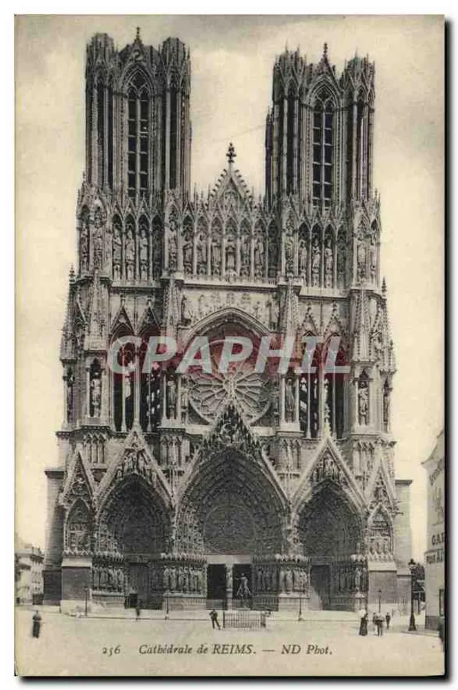 Catedral de REIMS — ND Fot. - Frente