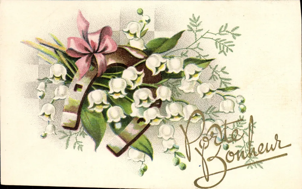 Buquê de muguet — Porte Bonheur — R. HAMEL PARIS - Frente