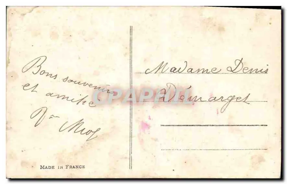 Arranjo de violetas em um cesto — editor Fracetti, n°1391 - Verso