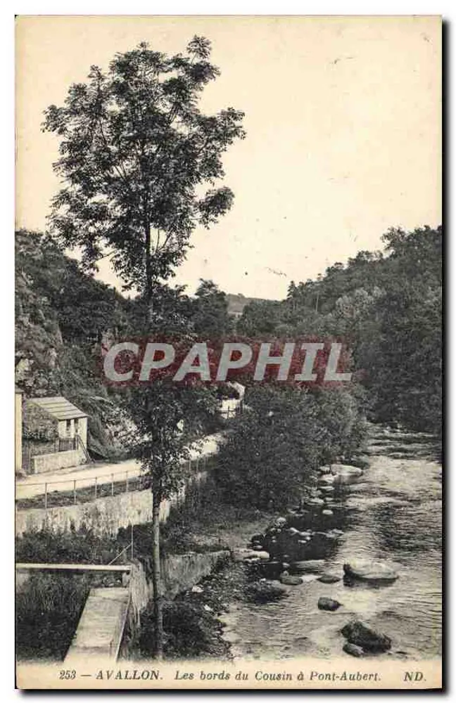 Avallon — I bordi del Cousin a Pont-Aubert — ND. - Recto