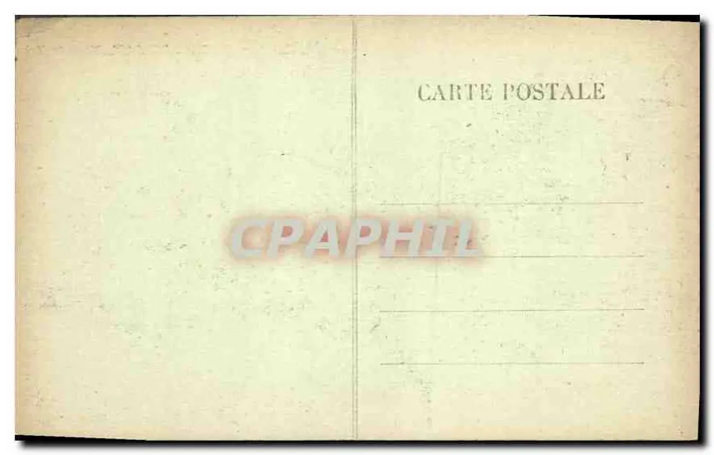 Castelo de Chastellux — Fachada Leste — Editora Thibault & Cie, n°152 - Verso