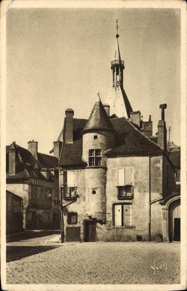 Avalon (Yonne) — Casas do XVᵉ século — As Edições de Arte Martel - Frente