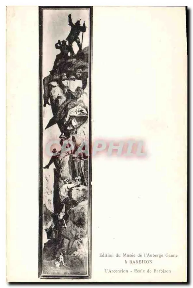 Auferstehung — Schule von Barbizon — Ausgabe des Museums der Auberge Ganne in Barbizon - Vorderseite