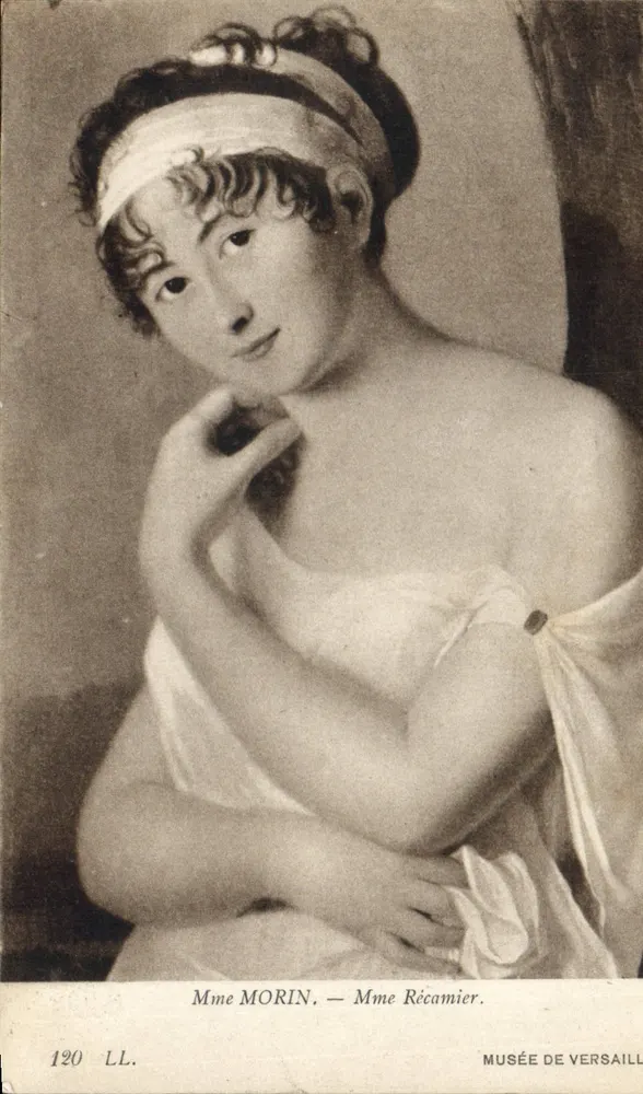 Dama Morin — Dama Récamier — Museu de Versailles - Frente