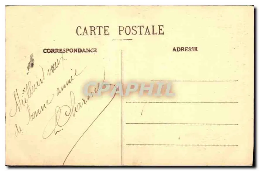 A Glane (Imortalizada por Corot) — Em Limousin — Edição do Courrier du Centre, Limoges, n° 301 - Verso