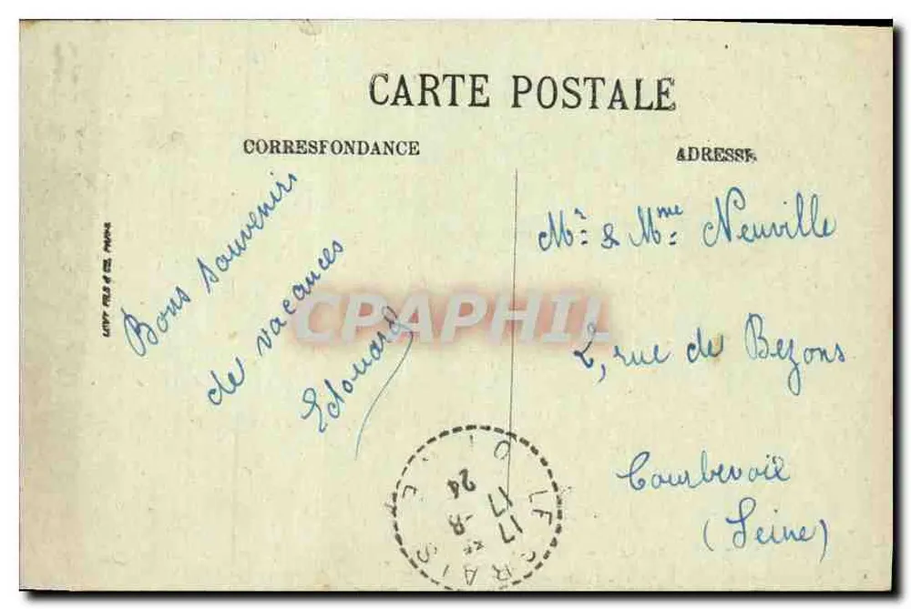 Bagnolles-de-l'Orne — Entrada dos Termas — LL — Casino - Verso