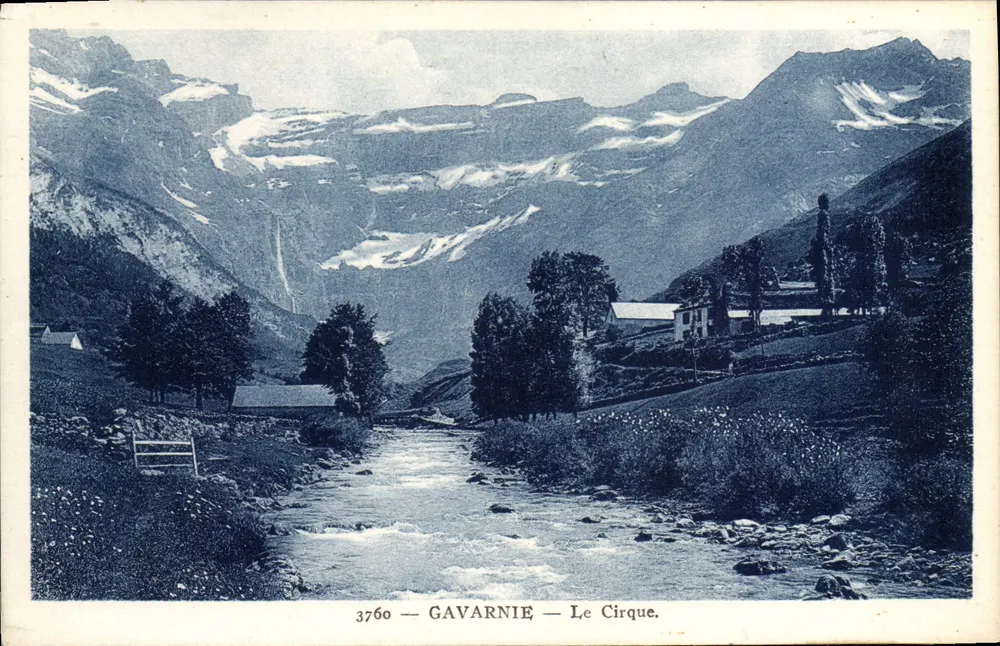 Gavarnie — O Circo — editor A.D.I.A. (Gimond NICE) - Frente