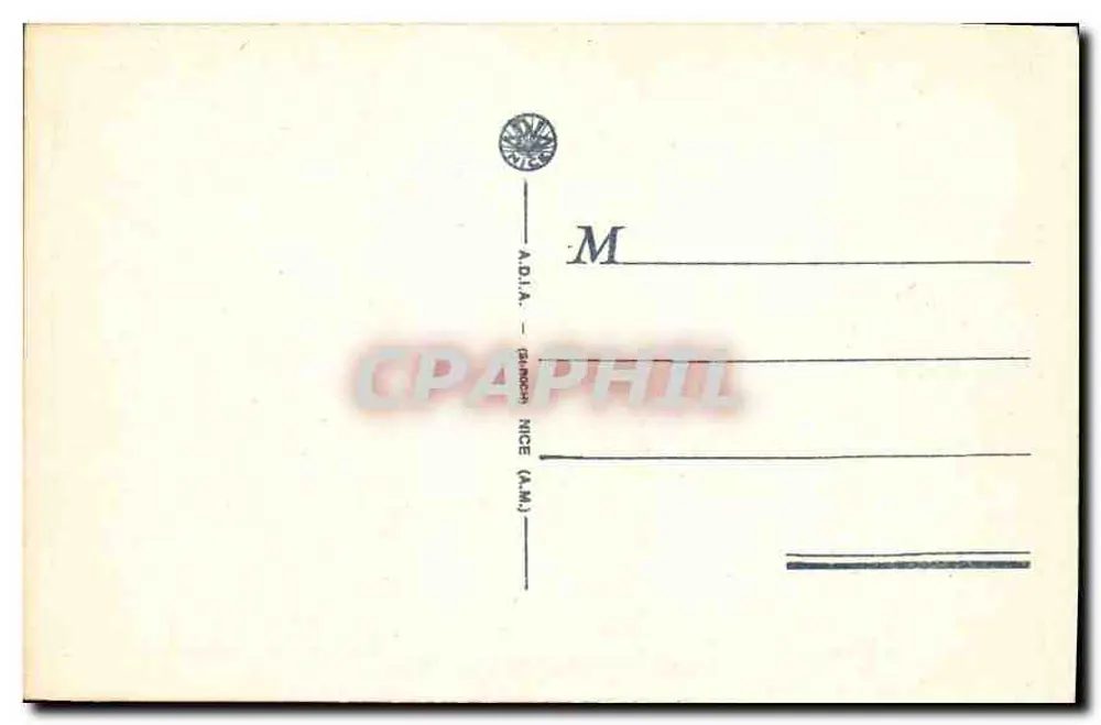 Gavarnie — O Circo — editor A.D.I.A. (Gimond NICE) - Verso