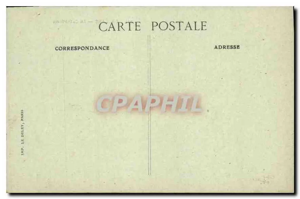 Orléans — A Catedral — CPAPHIL. Le Delet, Paris, n° 512 - Verso