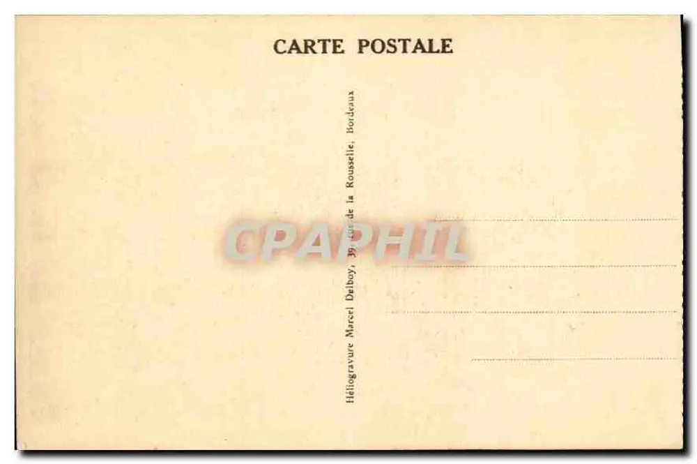 Bordeaux — Estação Saint-Jean — M.D. — n°77 - Verso