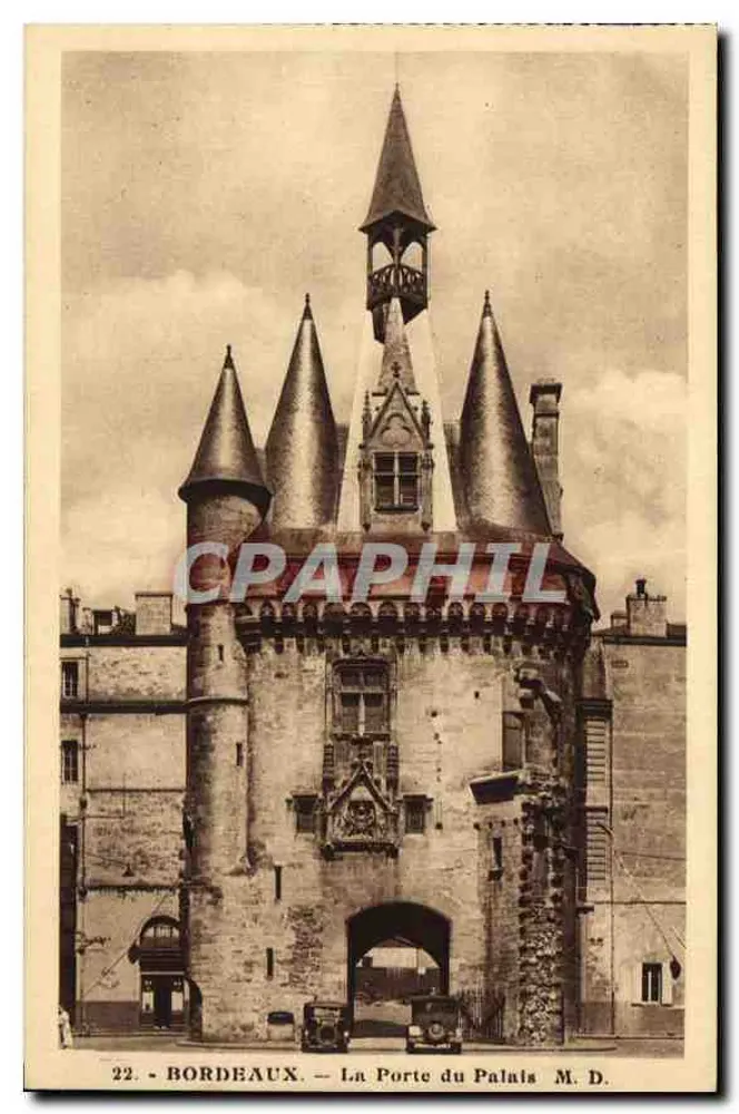 Bordeaux — A Porta do Palácio — M. D. — n°22 - Frente
