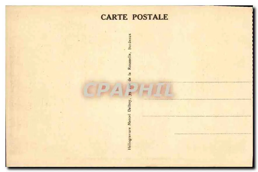 Bordeaux — Porta de Borgonha — M. D. - Verso