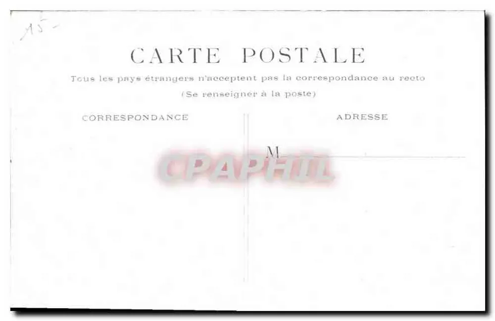 Paris - Coluna Vendôme — vista da coluna monumental com estátua no topo — editor não identificado - Verso