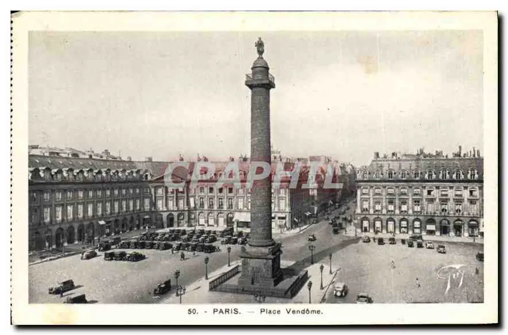Paris — Place Vendôme - Frente