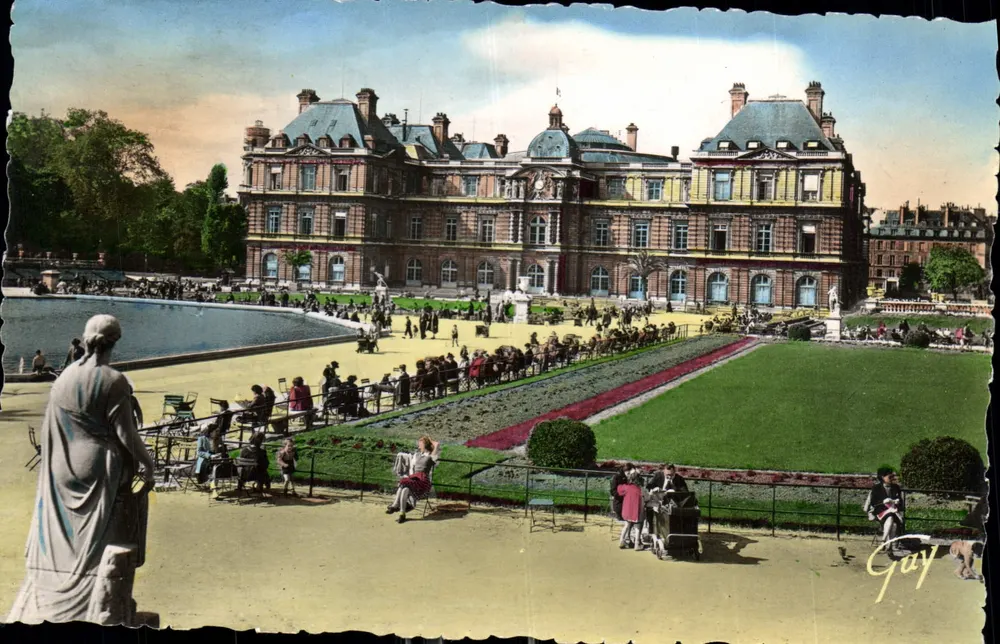 Luxemburggarten — Palast Luxemburg (1615-1620) — Éditions d'Art GUY - Vorderseite