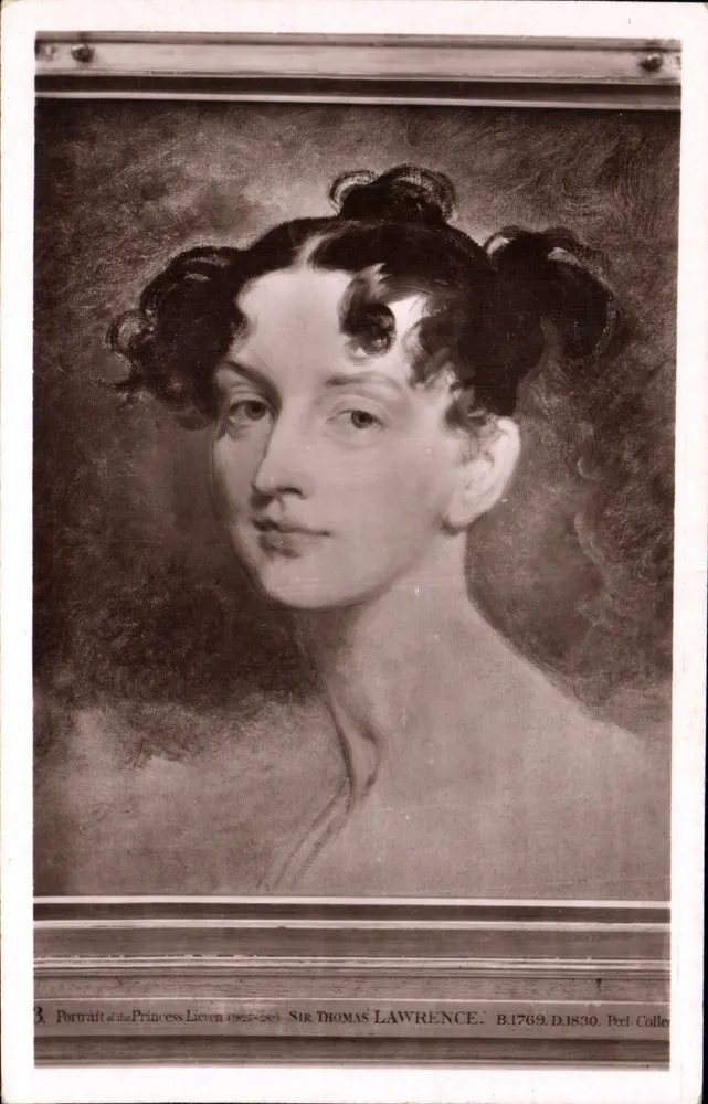 Portret van prinses Lieven — door Sir Thomas Lawrence — Editie A.N., Parijs - Voorkant