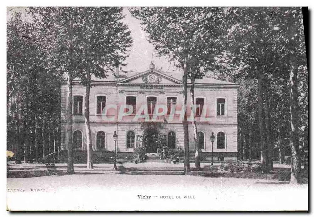 Vichy — Hotel de Ville — Editor Andréch Paris - Frente