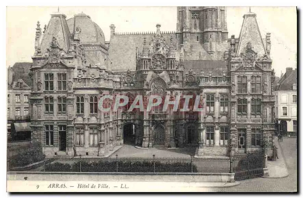 Arras — Hotel de Ville — LL. - Frente