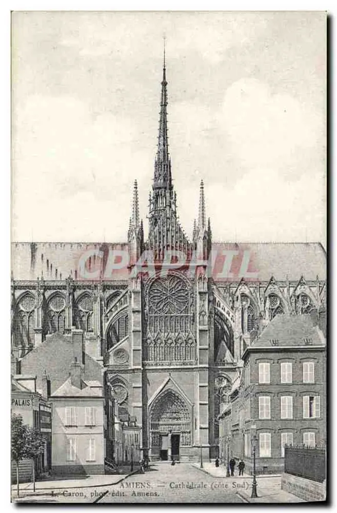 अमियन्स — कैथेड्रल (दक्षिण ओर) — ले कारोन, फोटो एडिट. अमियन्स - आगे