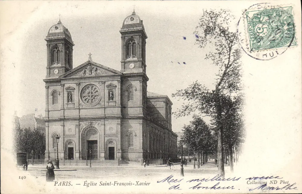 PARIS — Igreja de São Francisco Xavier — Collections ND Phot - Frente