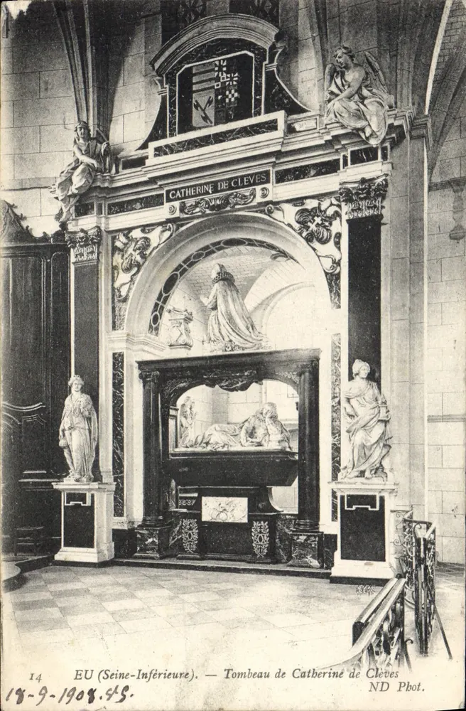 EU (Seine-Inférieure) — Grab von Catherine de Cleves — ND Phot. n°14 - Vorderseite