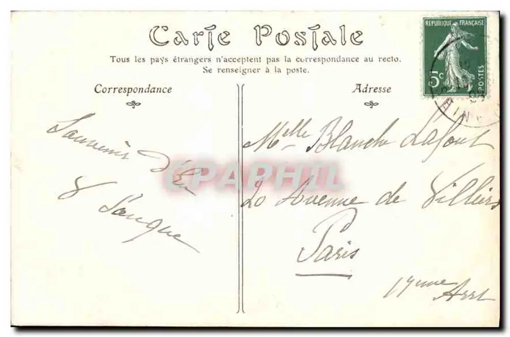 EU (Somme) — Graf van Henri de Guise — ND Pbot. - Achterkant