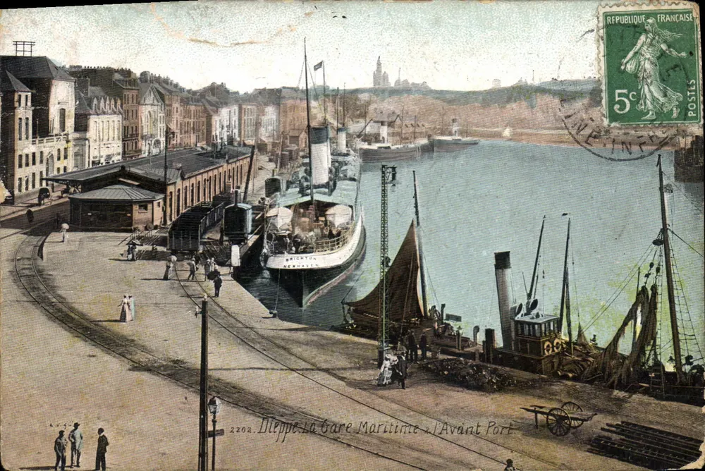 Dieppe - Die Seestation und der Hafenbereich — Verlag '2204' - Vorderseite
