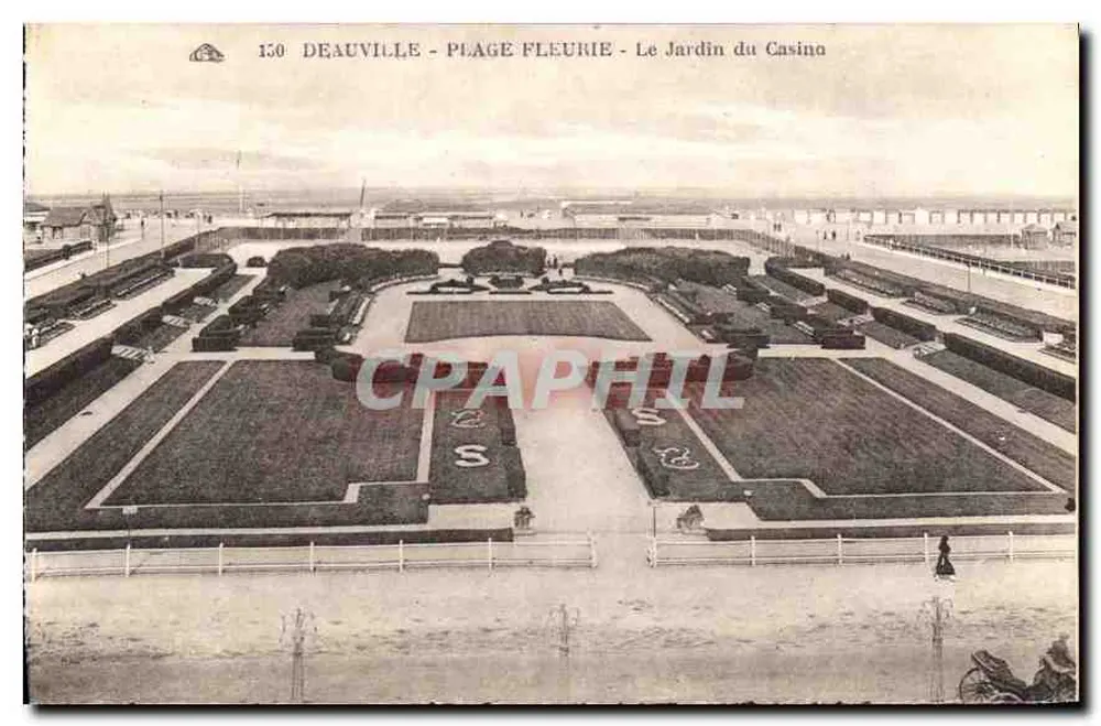 Deauville - Blütenstrand - Der Casino-Garten — n° 150 - Vorderseite
