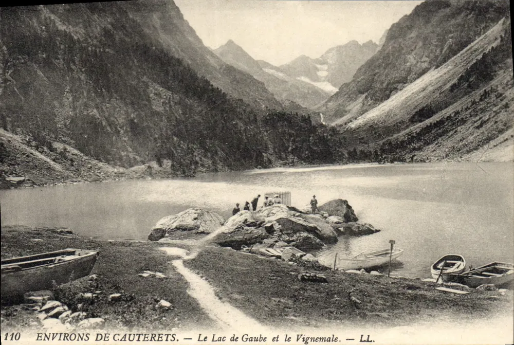 Umgebung von Cauterets — See Gaube und der Vignemale — LL — n°110 - Vorderseite