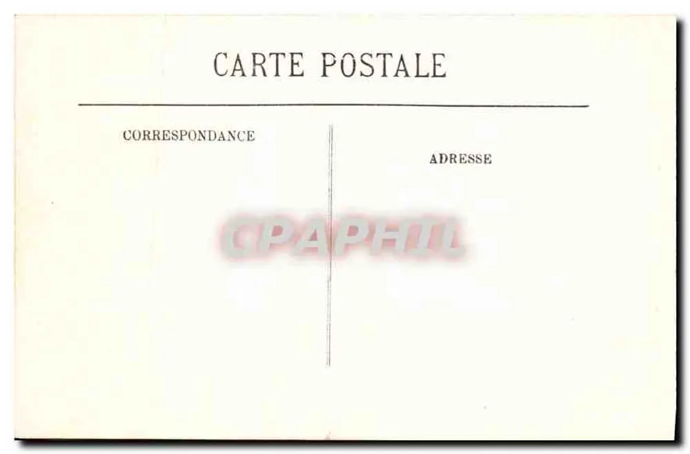 Umgebung von Cauterets — Wasserfälle am Pont d'Espagne — LL, Nr. 106 - Rückseite
