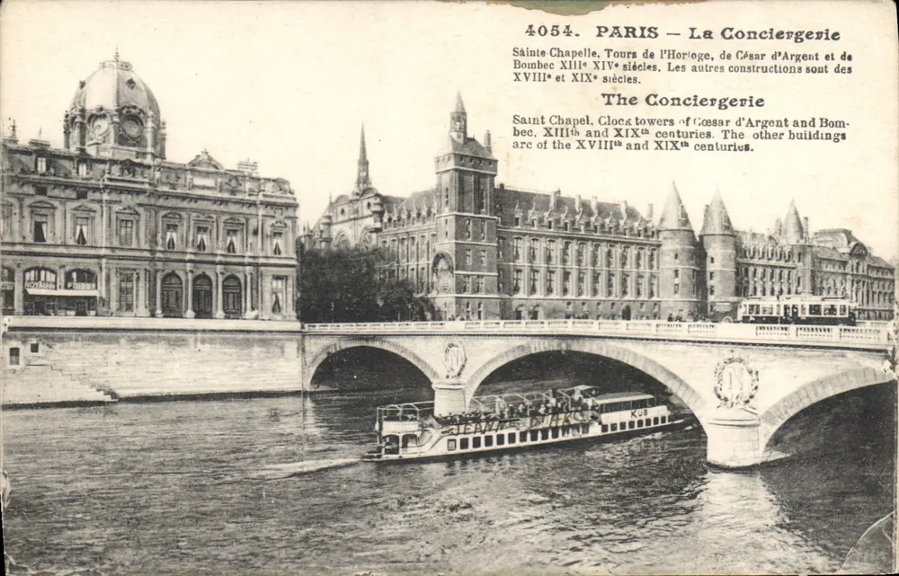 PARIS — A Conciergerie — Editor: Graphil, n° 4054 - Frente