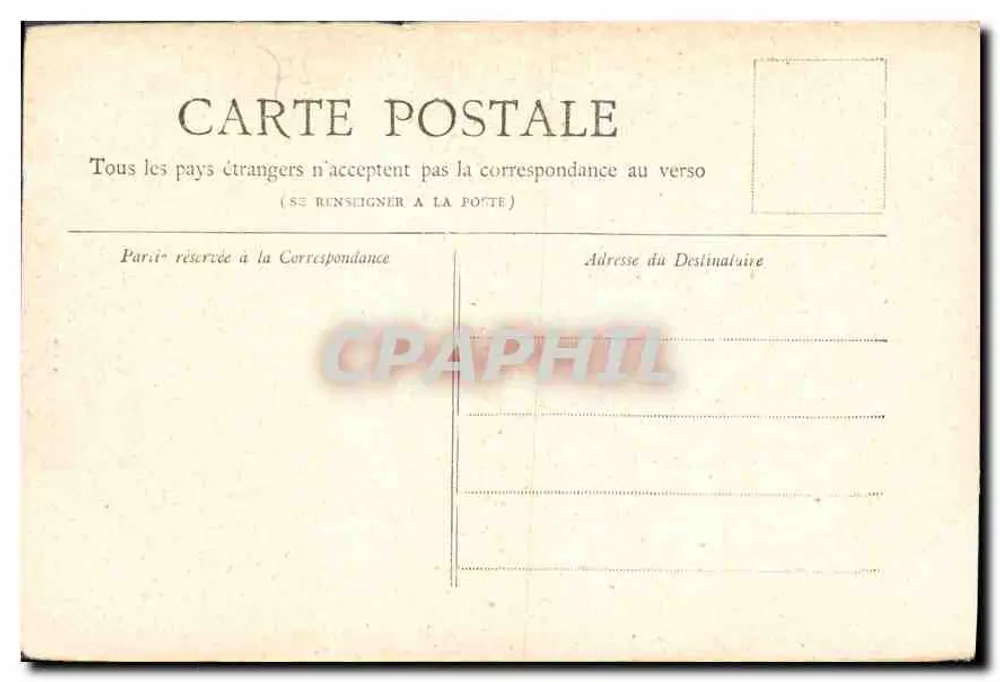 Parijs — Kerk van Sint Augustinus — Collectie Petit Journal - Achterkant