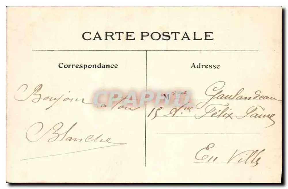 Saint-Etienne-du-Mont — Das Rundfenster — L. J & Cie, Verlag, Angoulême, Paris - Rückseite