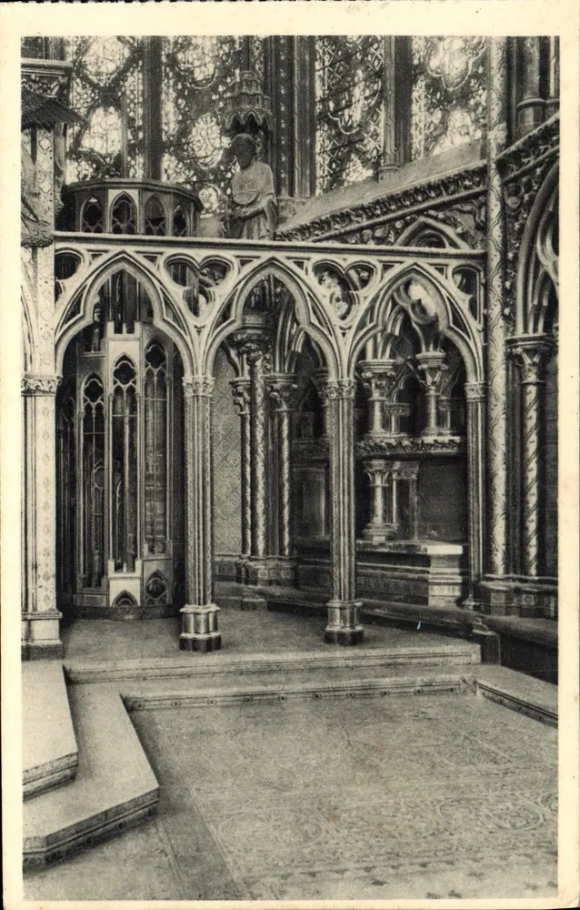 Paris - Sainte-Chapelle - La Piscine - Verlag G. Paris, Nr. 107 - Vorderseite