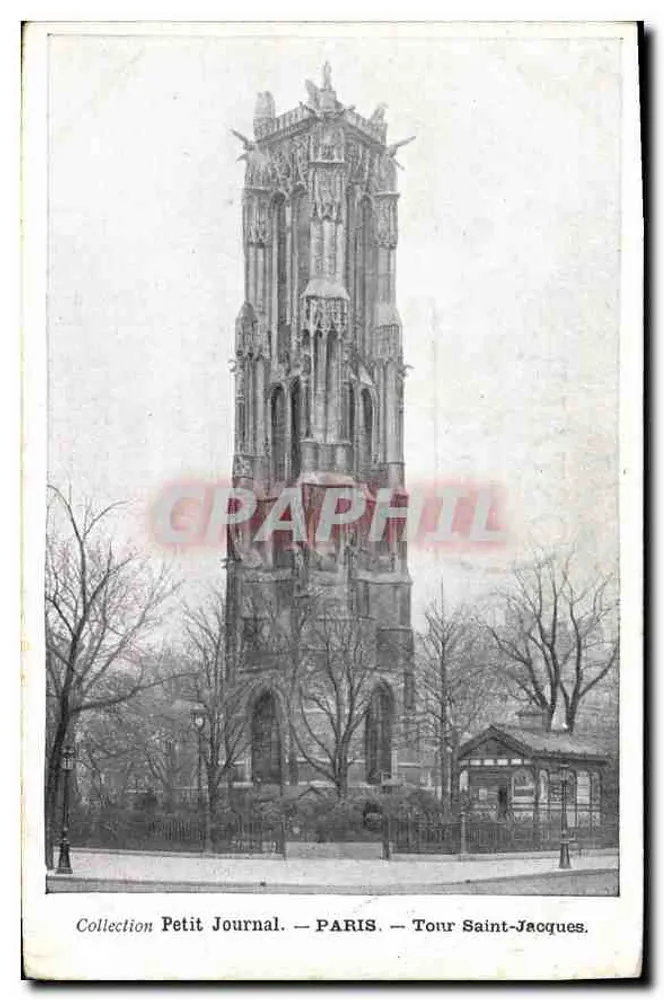 Torre Saint-Jacques — Paris — Coleção Petit Journal - Frente