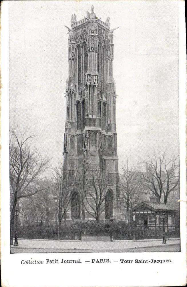 Paris — Torre Saint-Jacques — Coleção Petit Journal - Frente