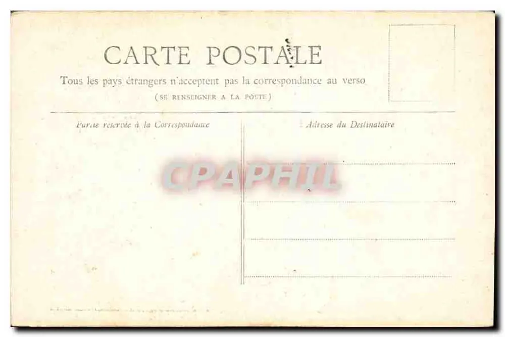Val de Grâce — Paris — Coleção Petit Journal - Verso