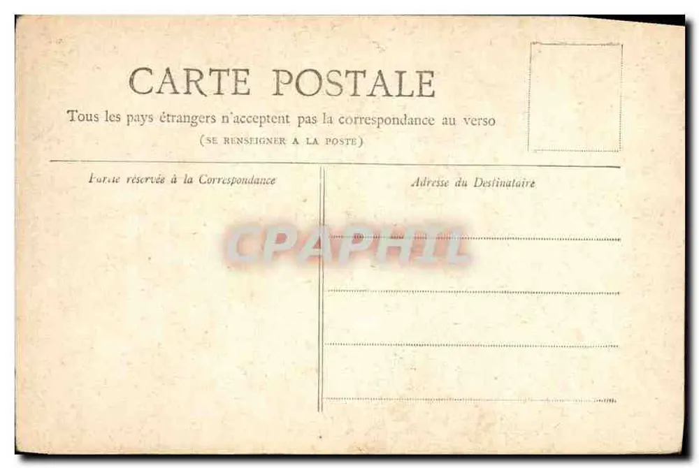 Paris — O Val de Grâce — Coleção Petit Journal - Verso